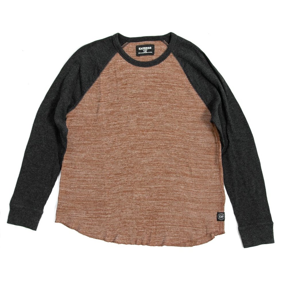 Express Long Sleeve Waffle T-Shirt